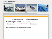 Tablet Screenshot of 2000.lanierlakehome.com